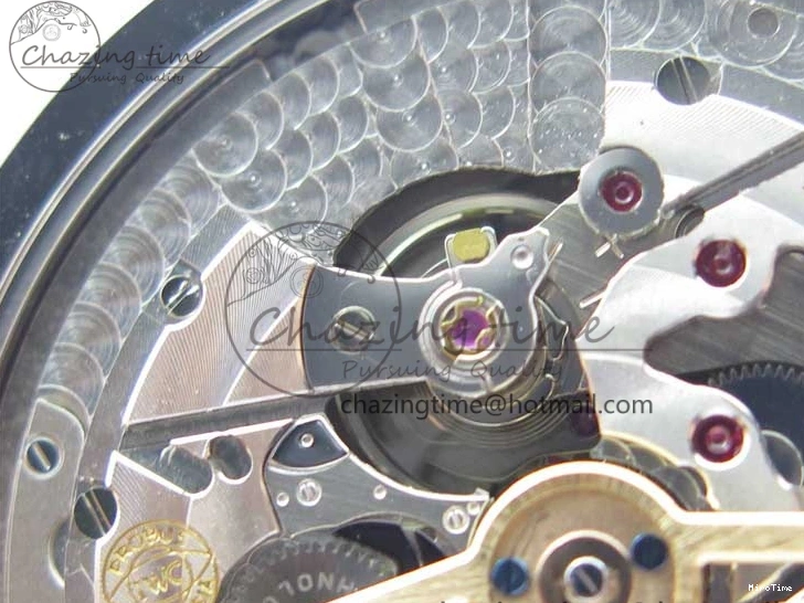 MIROTIME 0216 Portugieser Perpetual Calendar IW503301 V9F 1:1 Best Edition Silver Dial on Black Leather Strap A EyeCatching 7116